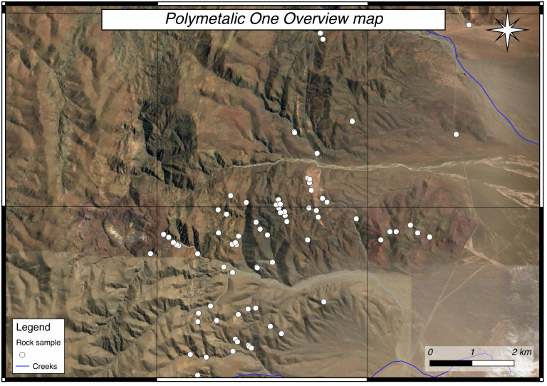 Polymetlic One overview map.
